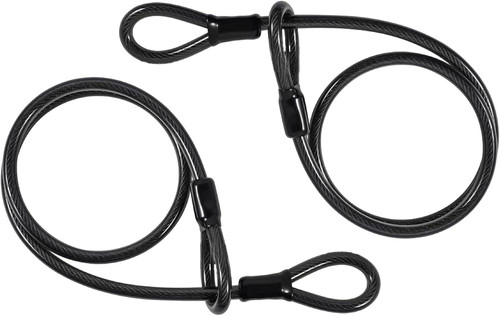 Drahtseil mit ösen - 1m, 4mm