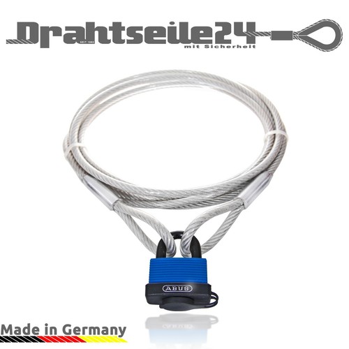Drahtseil ummantelt 3mm 4mm - drahtseil,