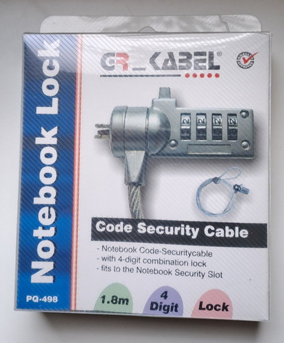 Notebook lock sicherheitskabel - lock,