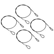 4 Stück 2Ft Sicherheit Kabel